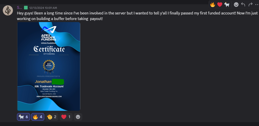 Student payout testimonial