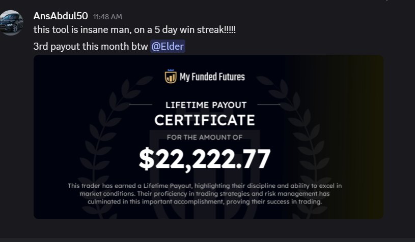 Student payout testimonial