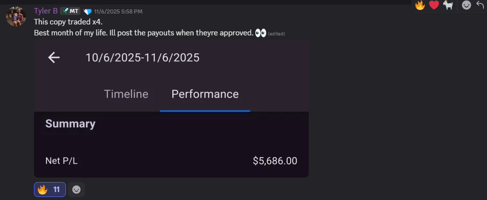 Student payout testimonial