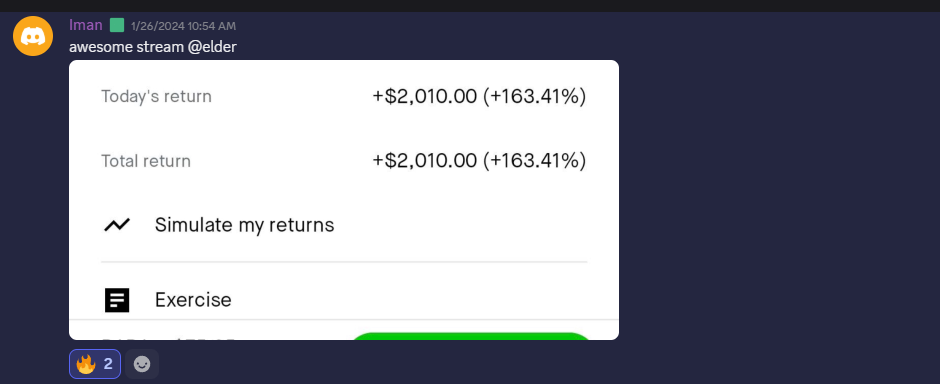 Student payout testimonial